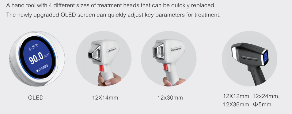 Diode laser handpiece Diode laser handpiece