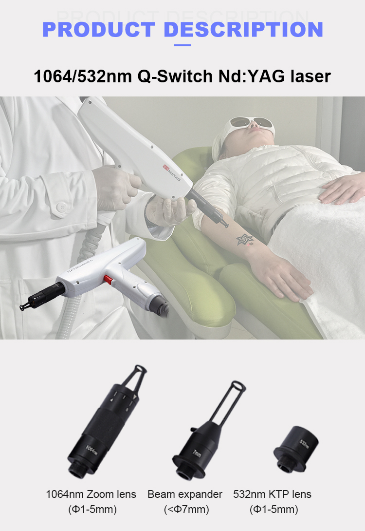 QS laser handpiece QS laser handpiece