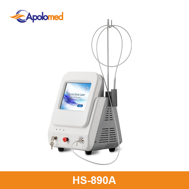 Portable 980nm Diode Laser Vascular Removal Machine