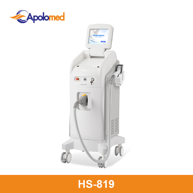 Vertical Effective Permanent Epilation 810nm Diode Laser Machine
