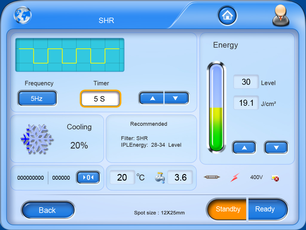 Portable IPL Intense Pulsed Light Machine