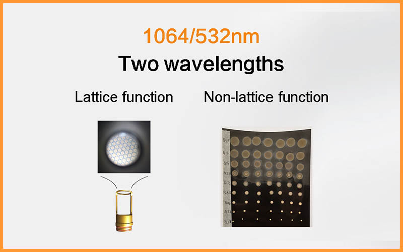 Dualwave(1064/532nm) system Picosecond Lasers