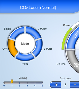 C02 laser screen 1