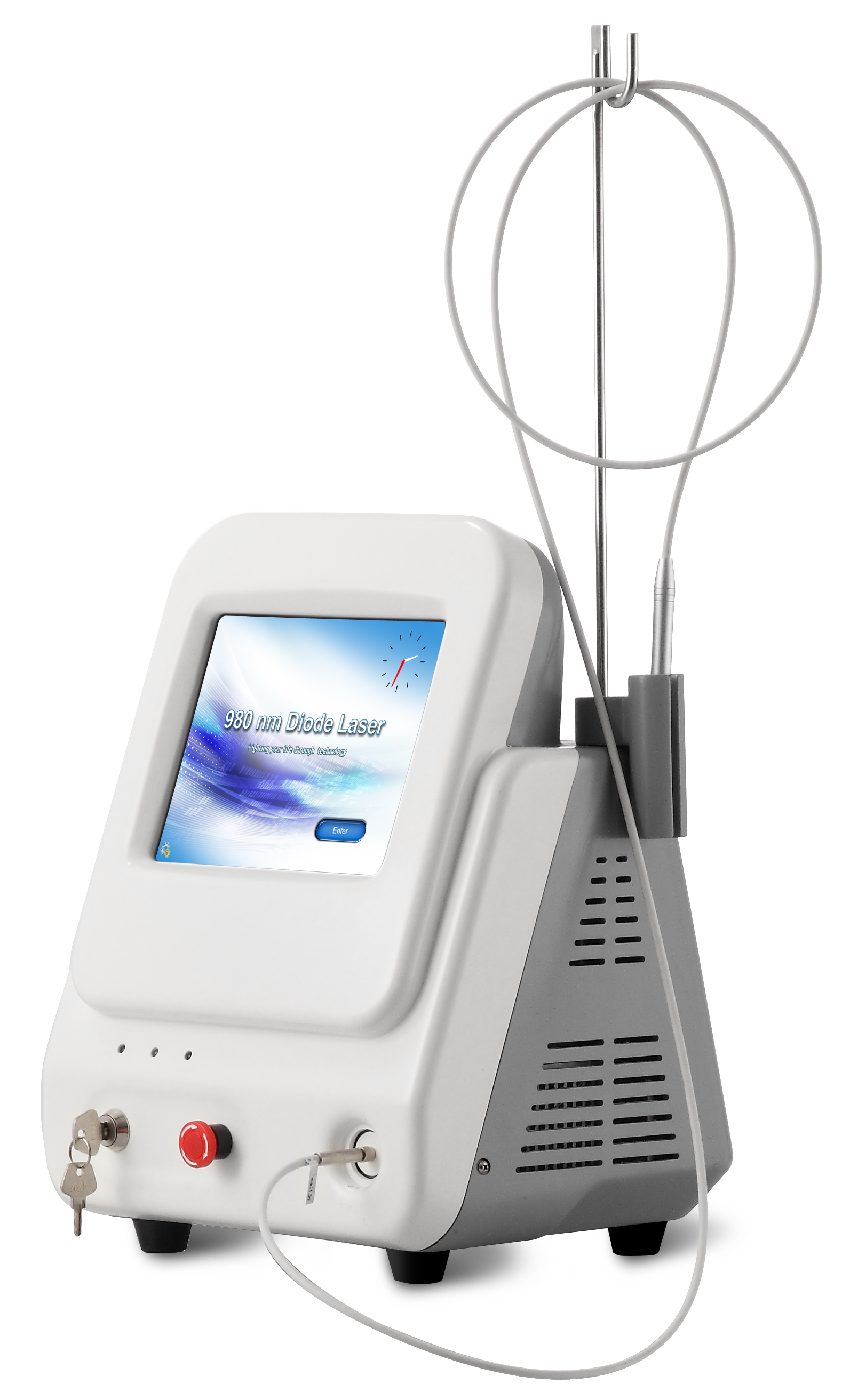 Portable Dermatology 980nm Diode Laser With Fiber