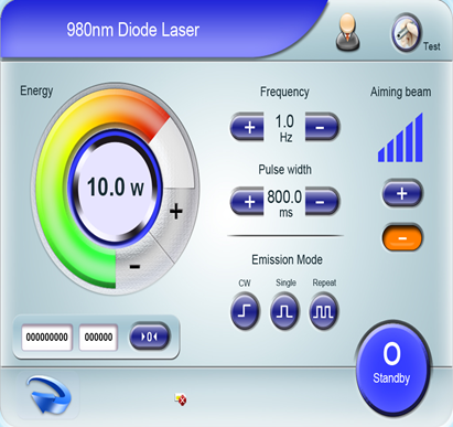 980nm vascular diode laser