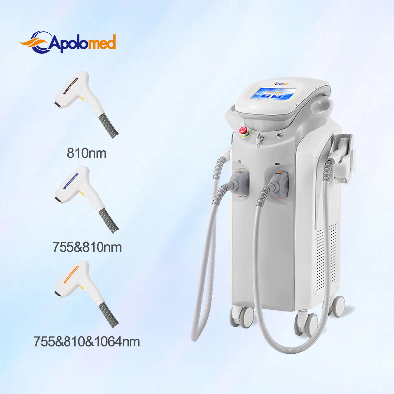 Vertical Painless Permanent Hair Removal 810nm Diode Laser Machine