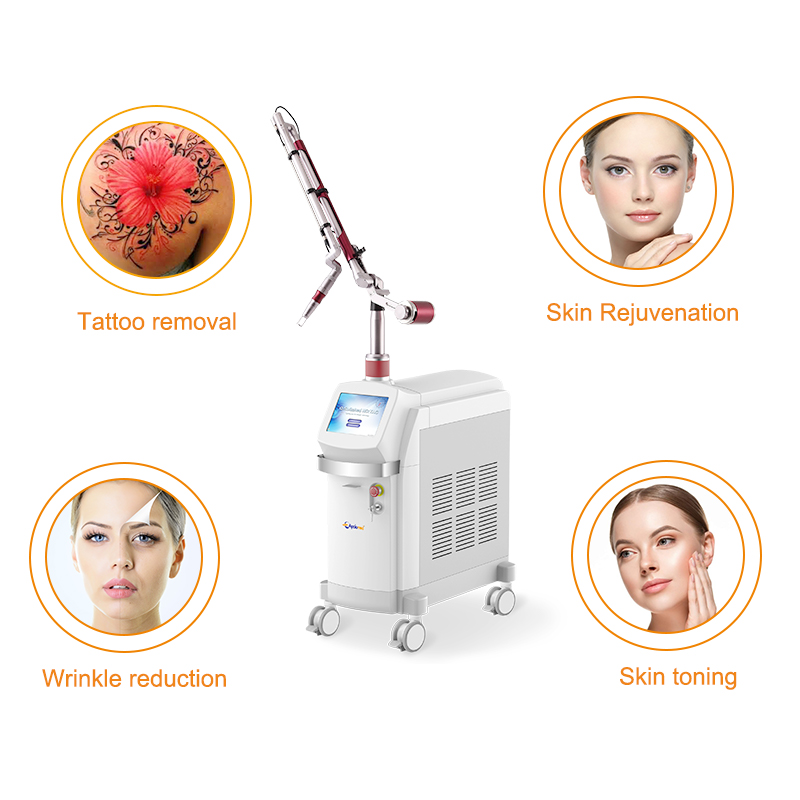 Qswitched Soft Peel Laser Medical Aesthetic ND YAG Laser Machine