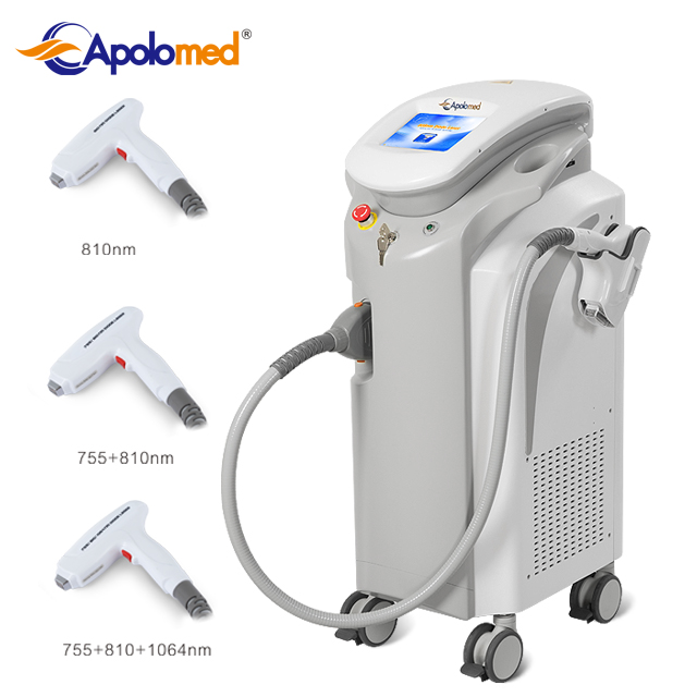 Professional Hair Removal triple wave Diode Laser
