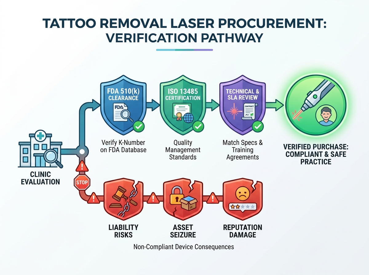 FDA Cleared Picosecond Tattoo Removal Laser Machine