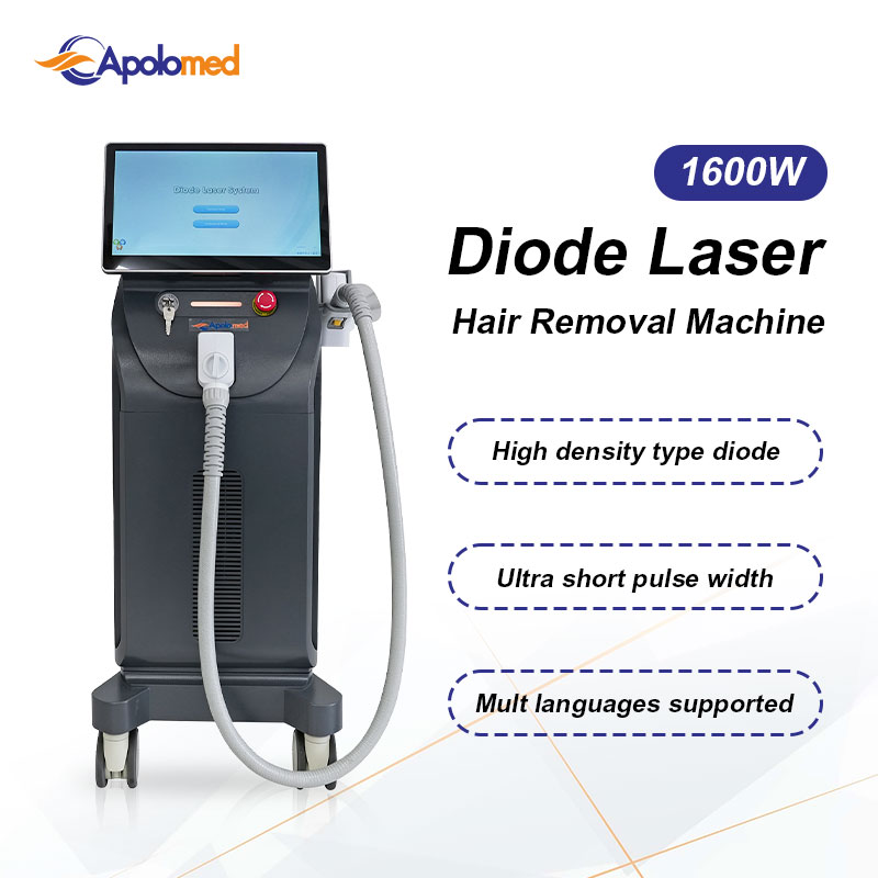 Vertical permanent laser hair removal fda approved 3 wavelength diode laser equipment