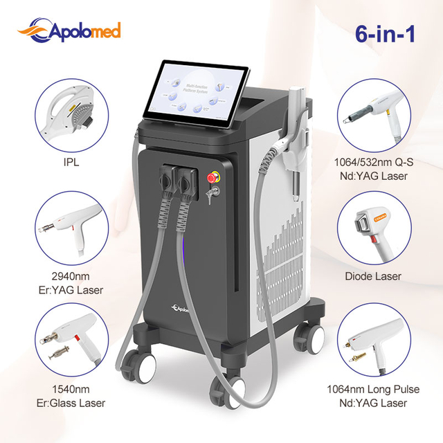 New 6in 1 Multi Function Platform Laser