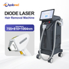 Vertical permanent laser hair removal fda approved 3 wavelength diode laser equipment
